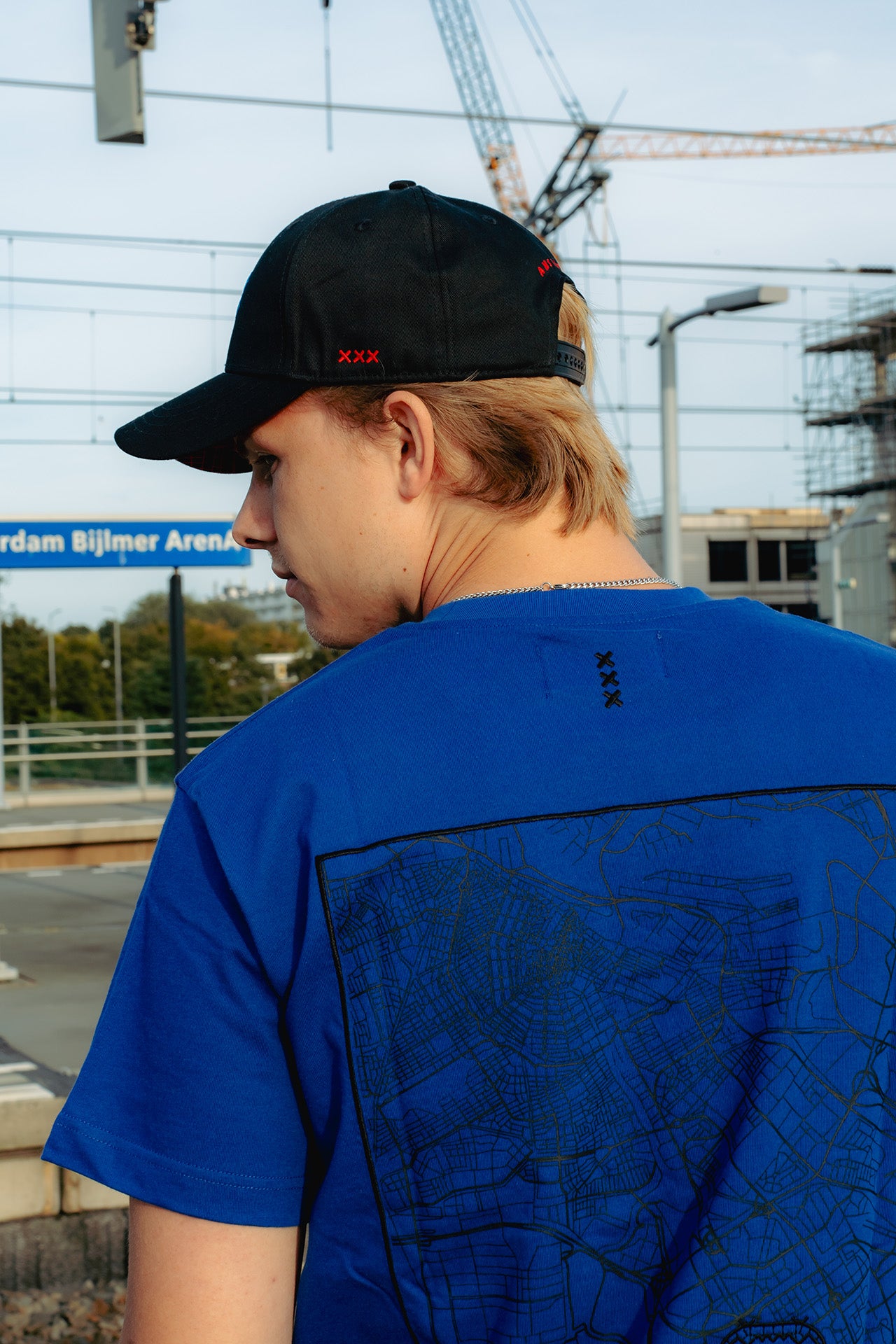 AMF Blue A'dam Map t-shirt 2024