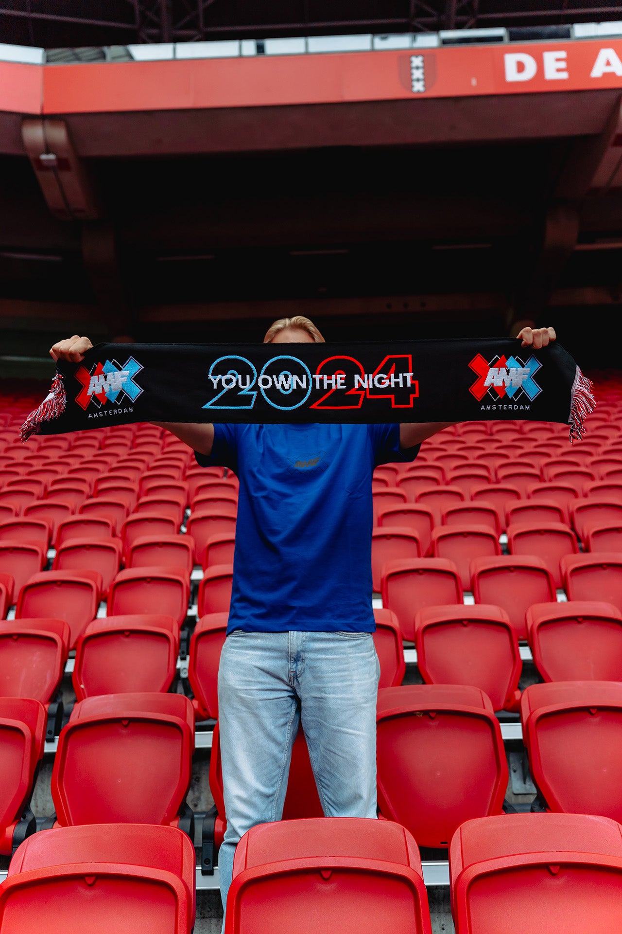 AMF Blue A'dam Map t-shirt 2024