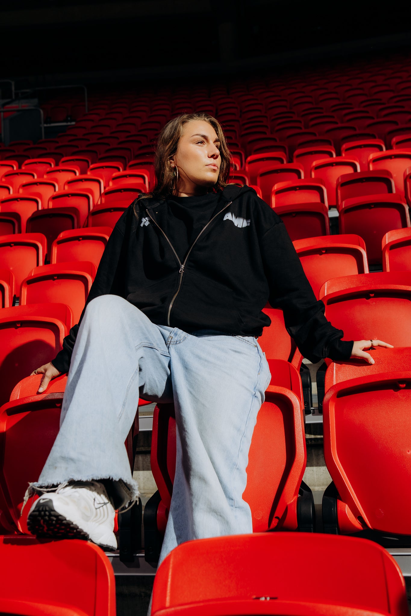 AMF White Crosses Zip-Up 2025