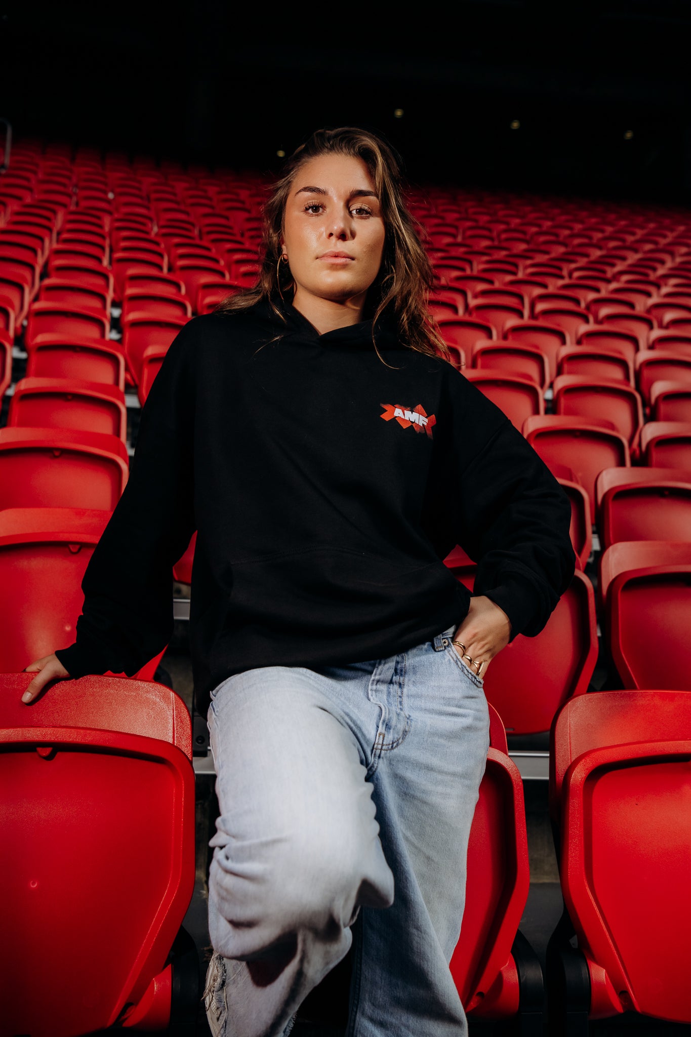 AMF Red Crosses Hoodie 2025