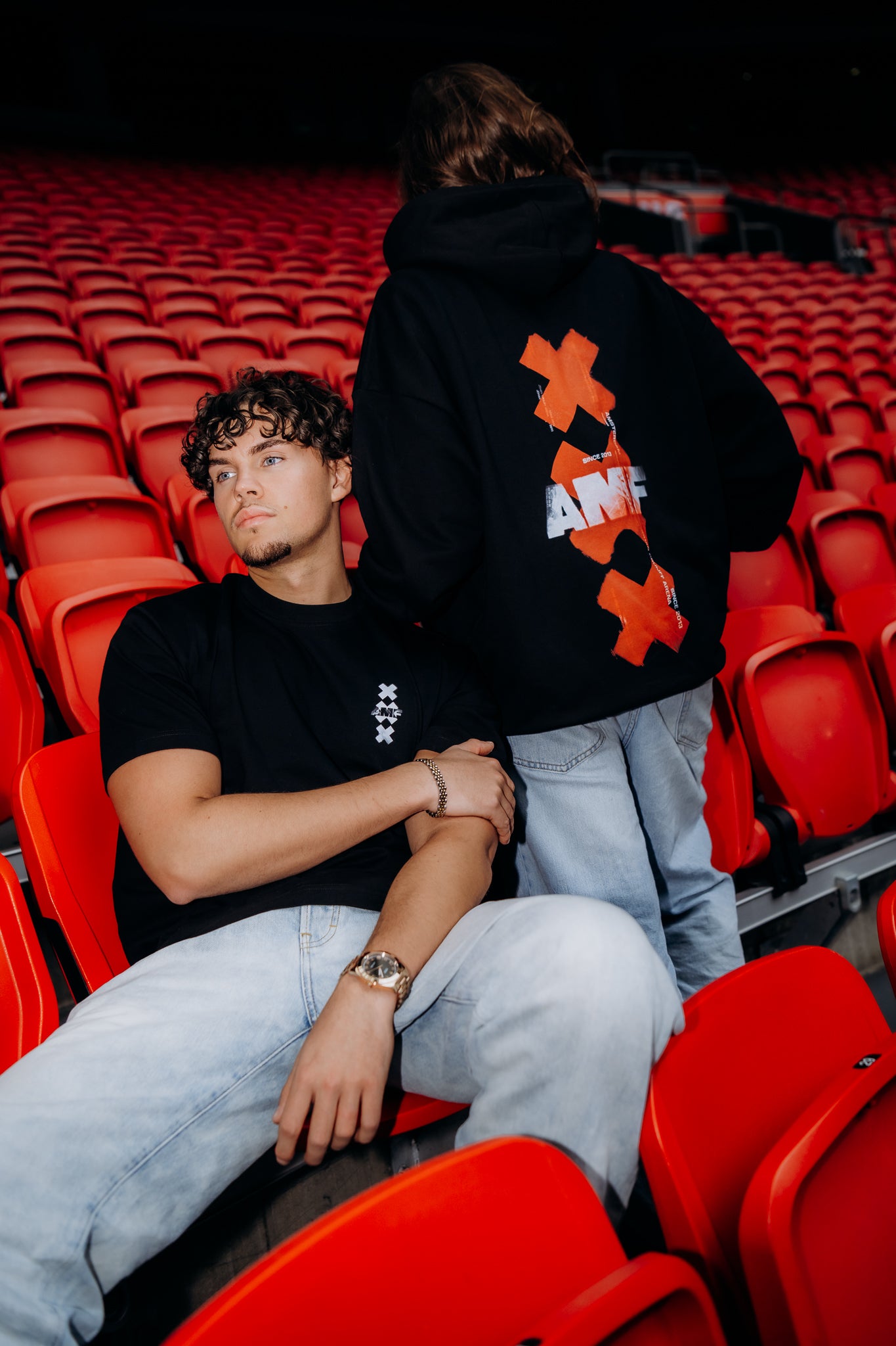 AMF Red Crosses Hoodie 2025