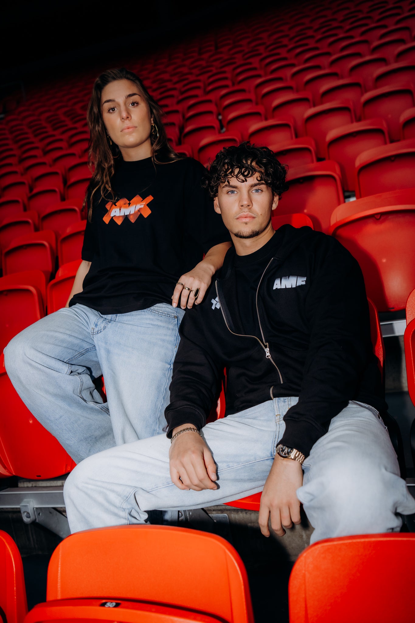 AMF White Crosses Zip-Up 2025