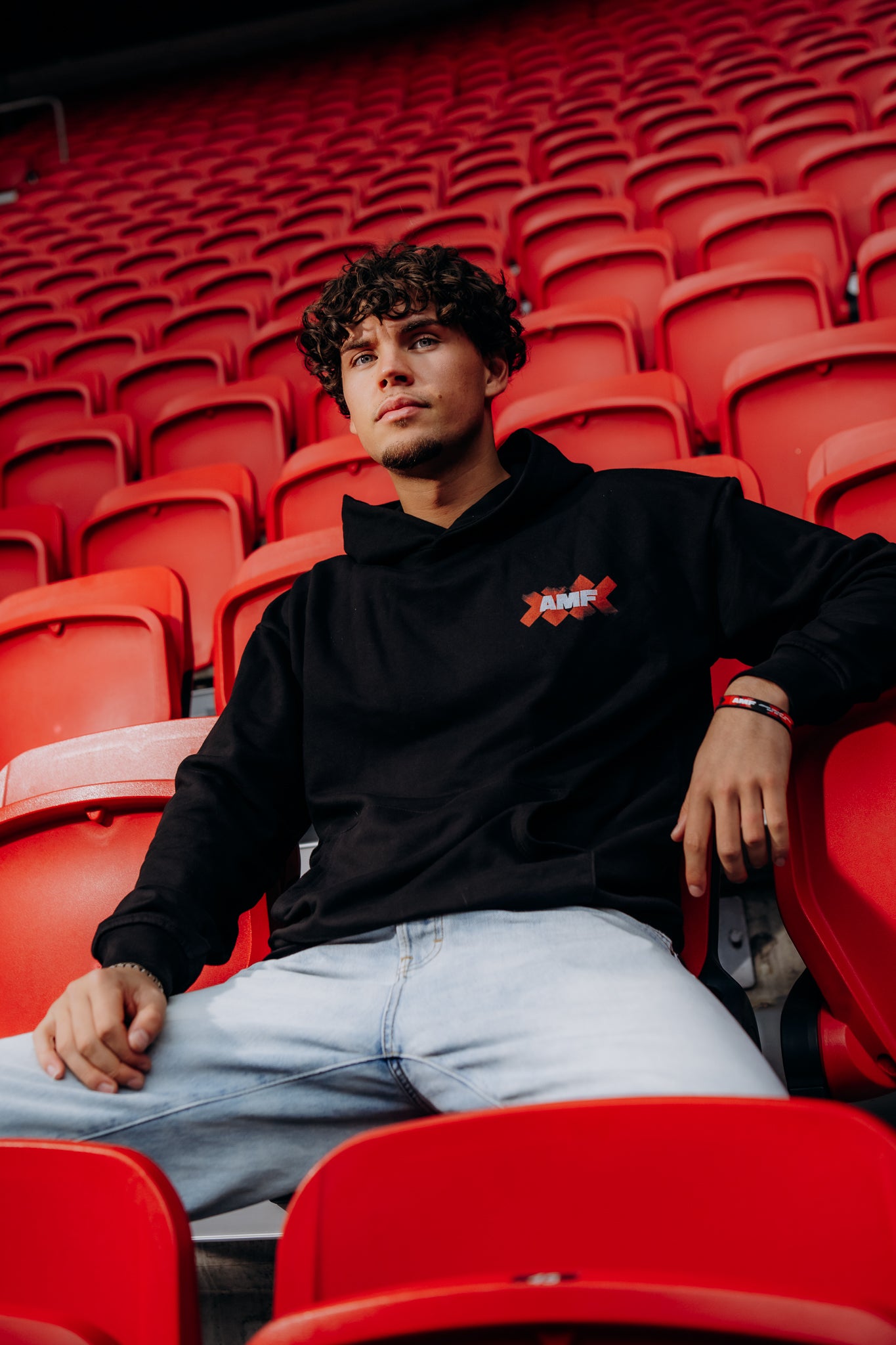 AMF Red Crosses Hoodie 2025