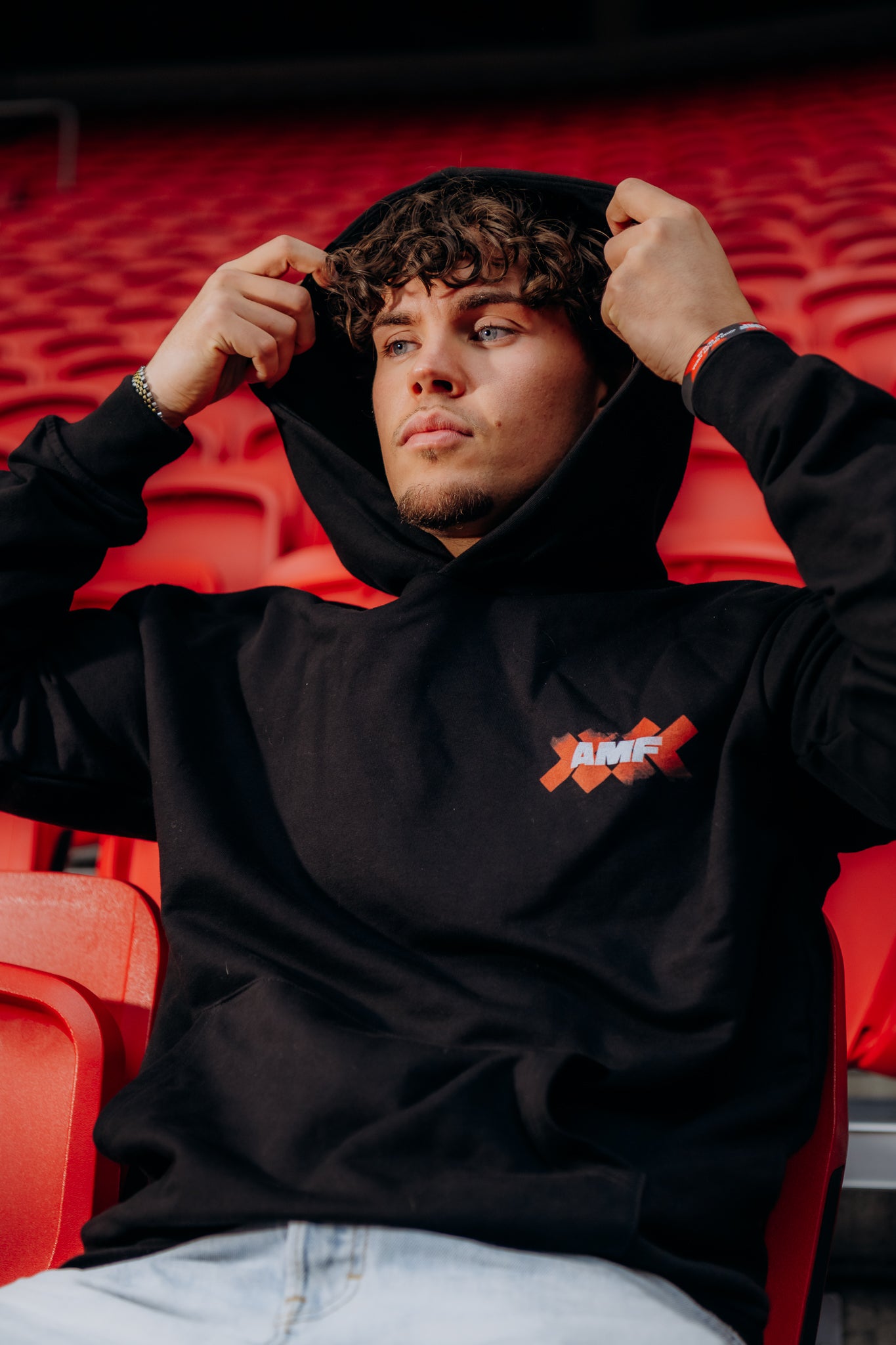 AMF Red Crosses Hoodie 2025