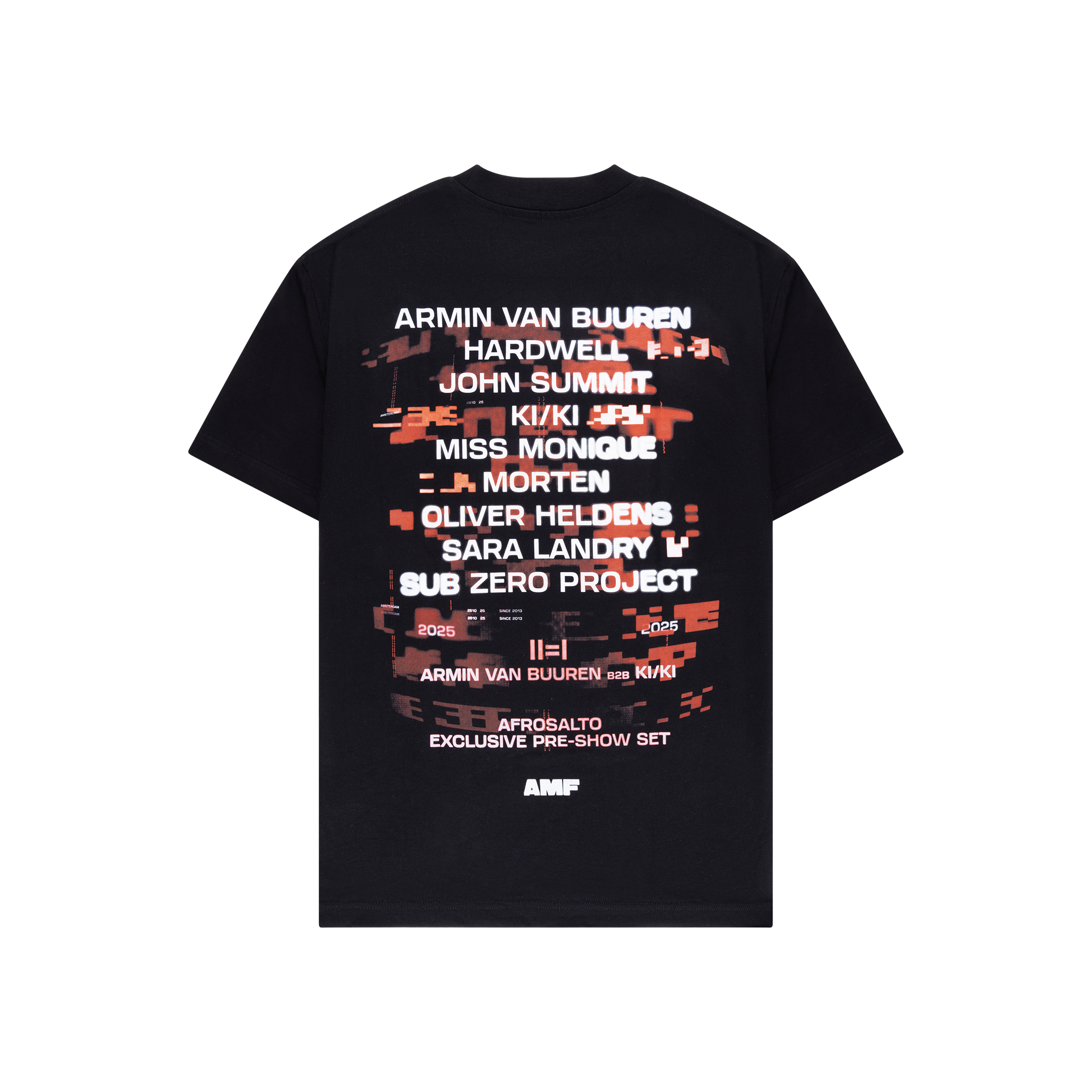 AMF Line-Up T-Shirt 2025