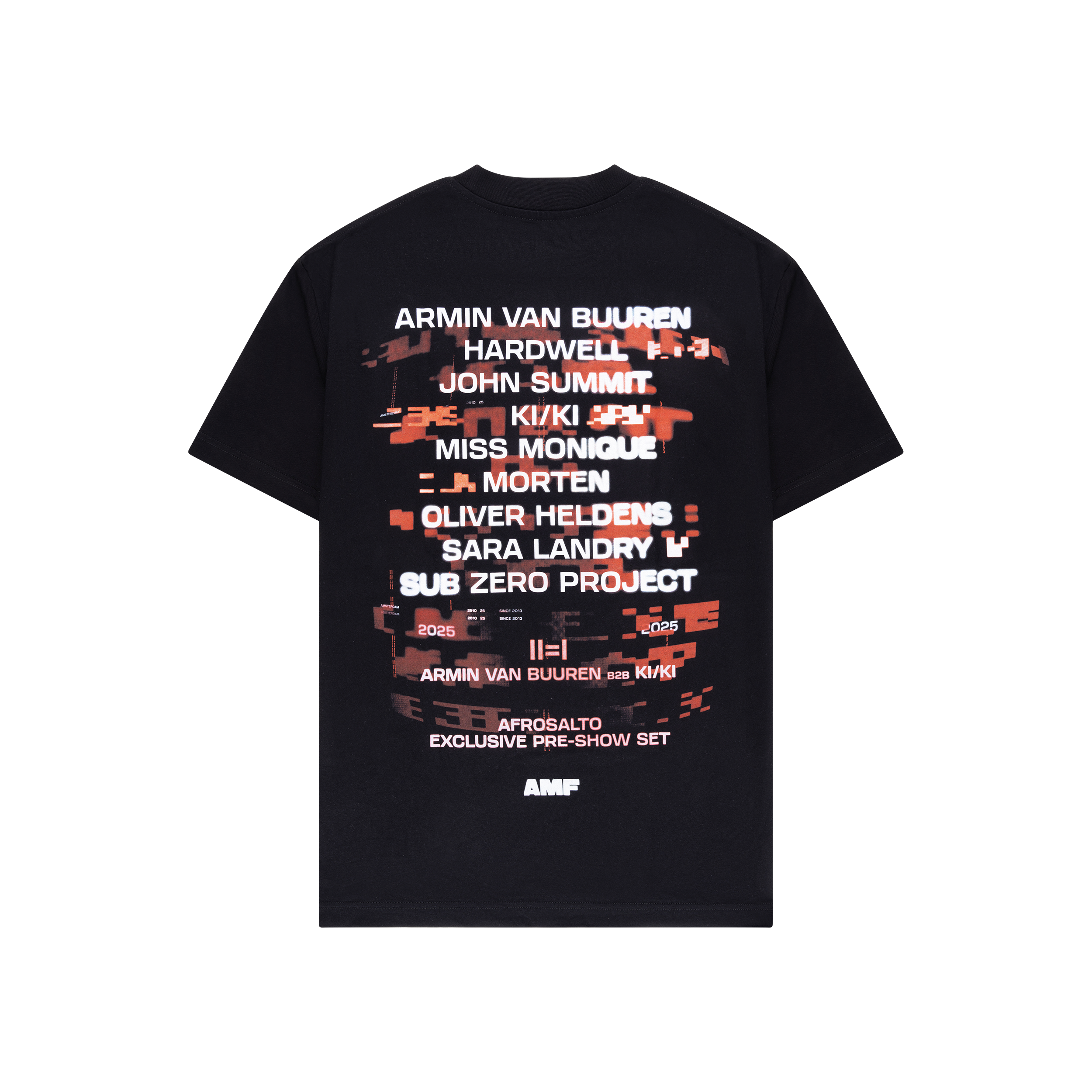 AMF Line-Up T-Shirt 2025
