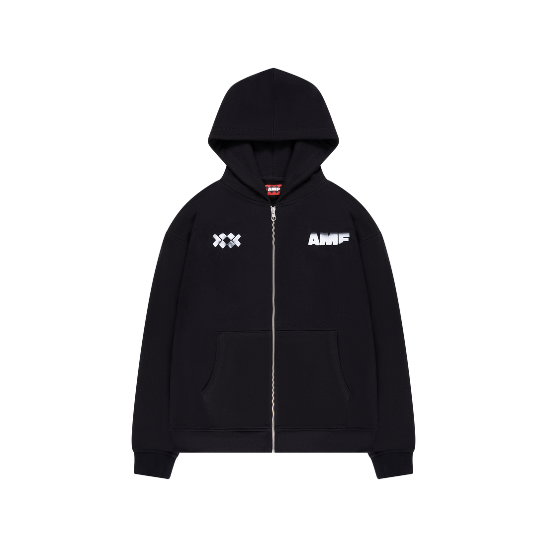 AMF White Crosses Zip-Up 2025