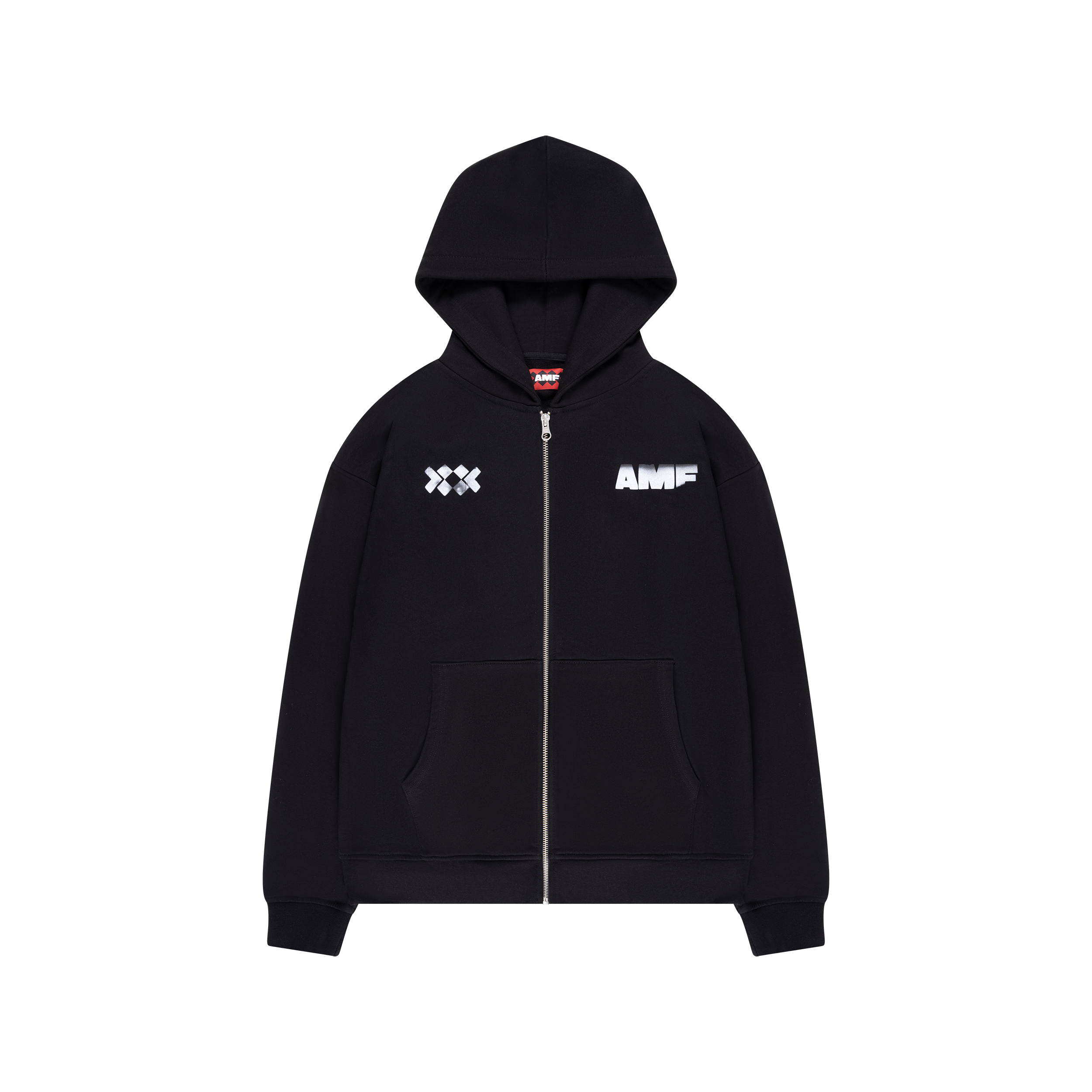 AMF White Crosses Zip-Up 2025